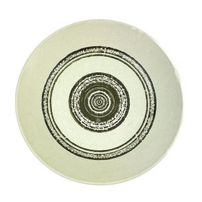 Biltons tiefer Teller mit Retro-Muster