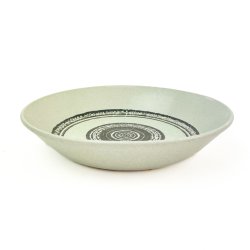 Biltons tiefer Teller mit Retro-Muster