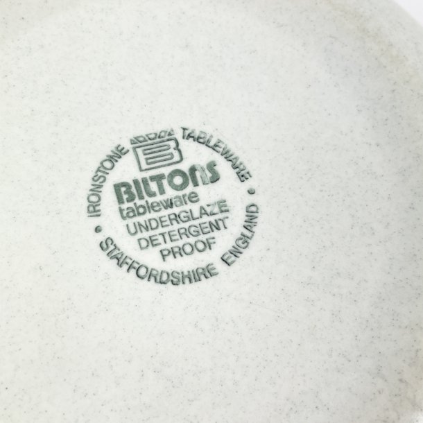 Biltons tiefer Teller mit Retro-Muster