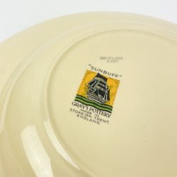 Dyb vintage tallerken - Sunbuff