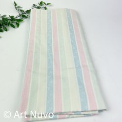 Stribet vintage dynebetr�k DIY projekt