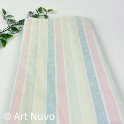 Stribet vintage dynebetr�k DIY projekt