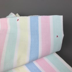 Pastelstribet dynebetr�k bomuld