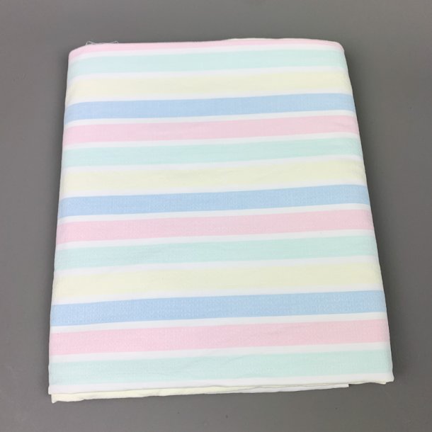 Pastelstribet dynebetr�k bomuld