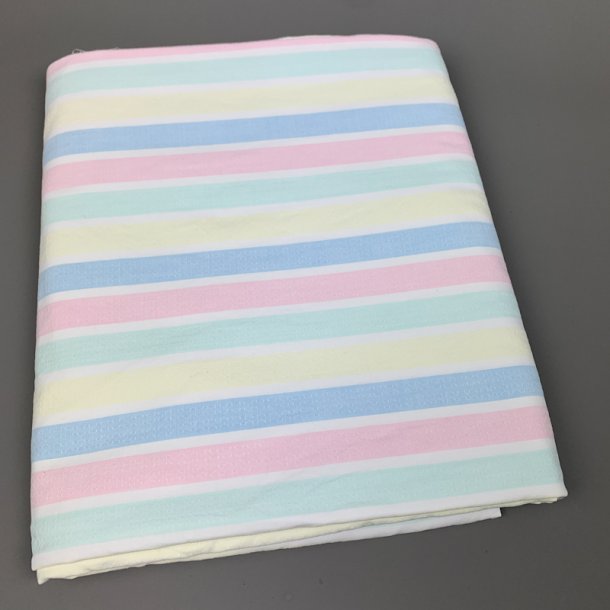 Pastelstribet dynebetr�k bomuld