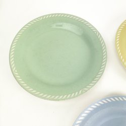 Tre pastel vintage tallerkener  Figgjo, Norway  