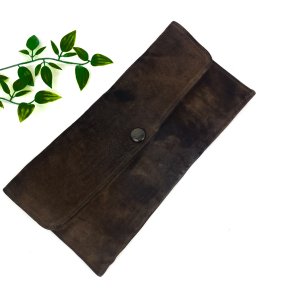 Vintage Clutch aus Wildleder