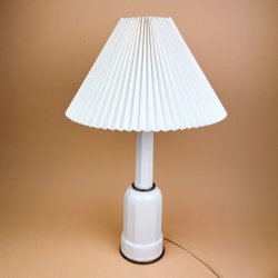 Stor vintage Heiberg bordlampe