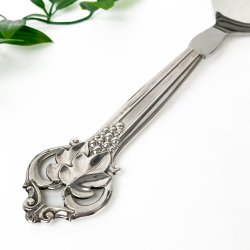 Vintage tre-t�rnet s�lv serveringsske Cohr