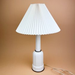 Stor vintage Heiberg bordlampe