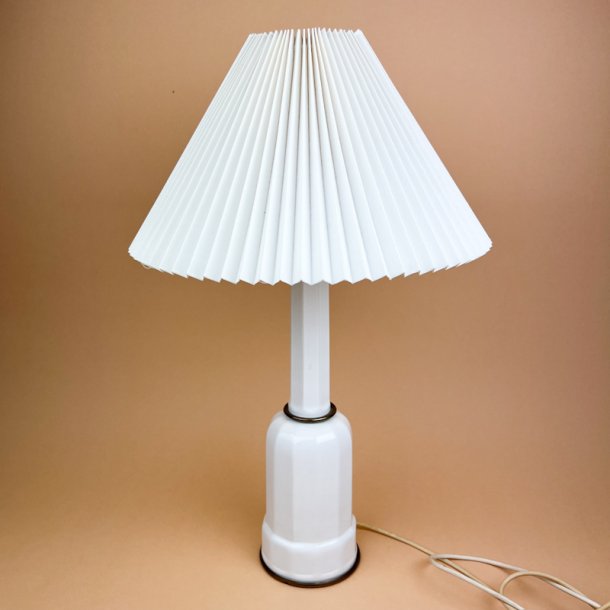 Stor vintage Heiberg bordlampe