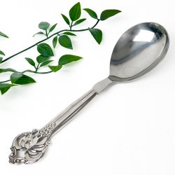 Vintage tre-t�rnet s�lv serveringsske Cohr