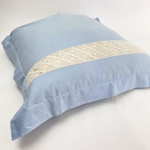 Lysebl�t vintage pudebetr�k 