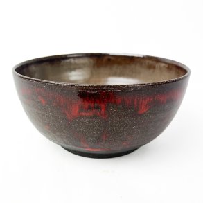 R�d vintage En�e keramik sk�l