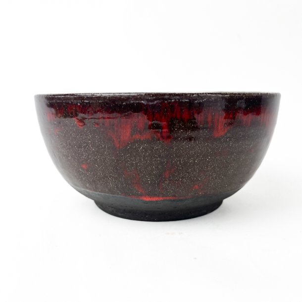 R�d vintage En�e keramik sk�l