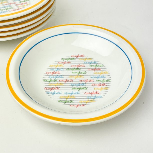 Vintage Spaghetti-Teller  italienisch