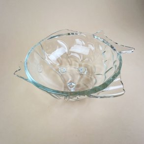 Vintage fiskesk�l i glas