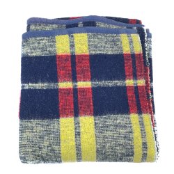 Blau karierte Retro Plaid