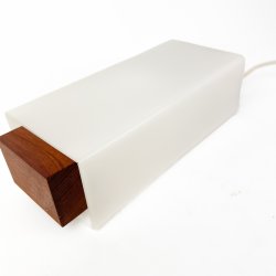  Teak vintage v�glampe 60�er