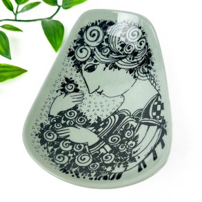 Bj�rn Wiinblad vintage Rosalinett fad