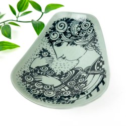 Bj�rn Wiinblad vintage Rosalinett fad