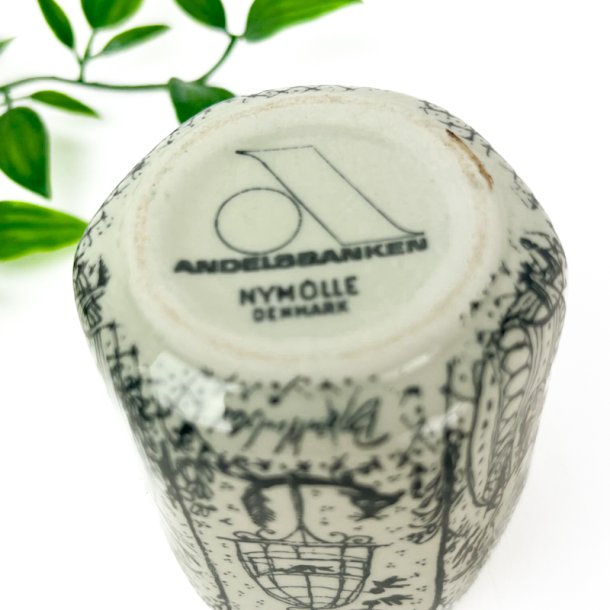 Lille Bj�rn Wiinblad vintage Nym�lle urtepotte