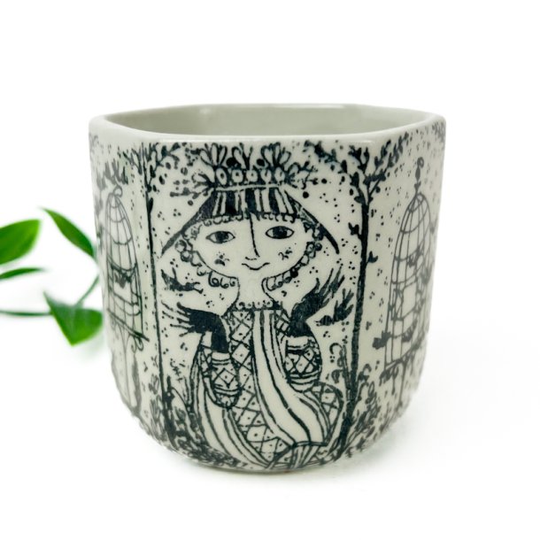 Lille Bj�rn Wiinblad vintage Nym�lle urtepotte