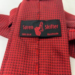 R�d vintage silkeslips