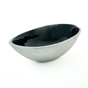 Vintage emaillierte Metallschale