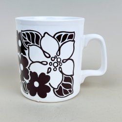  Blomstret engelsk retro krus