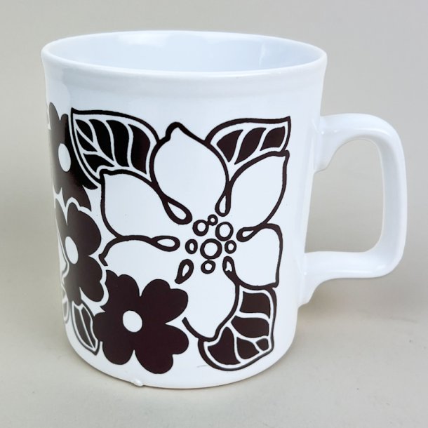  Blomstret engelsk retro krus