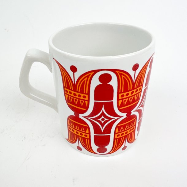 Engelsk Staffordshire Potteries retro krus