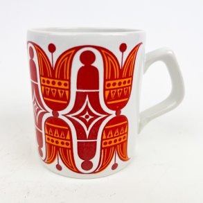 Engelsk Staffordshire Potteries retro krus