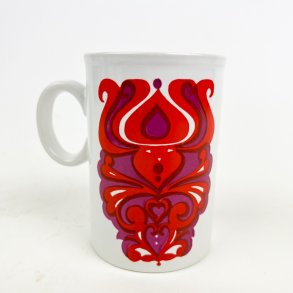 Engelsk Staffordshire Potteries retro krus
