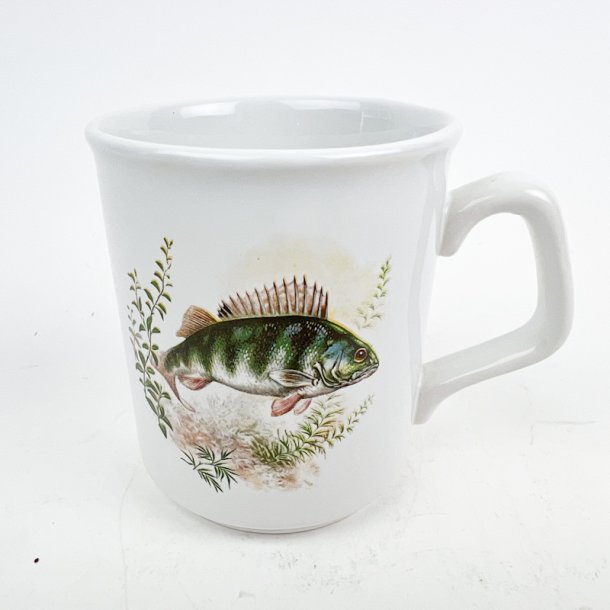 Engelsk retro krus med fisk