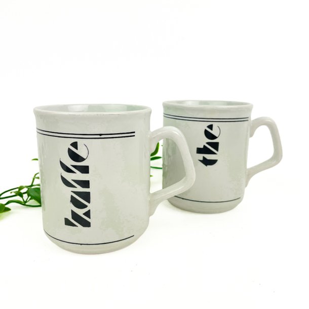 To engelske retro krus