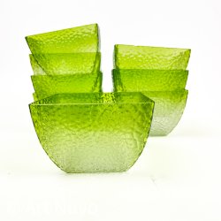 Smuk gr�n vintage skylle sk�l