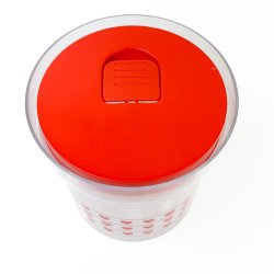 Rd retro Erik Kold dse med hjerter