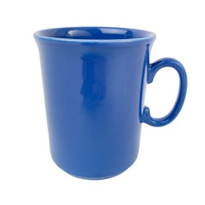 Blaues englisches Retro Krug