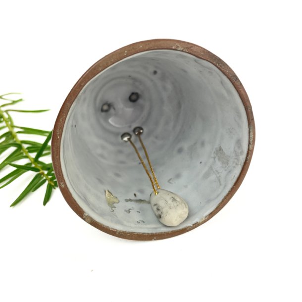 Gr retro keramikklokke  