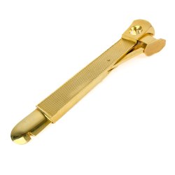 Goldfarbener Vintage Zigarrenschneider  Solingen