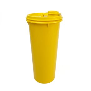 Gul retro Tupperware kande