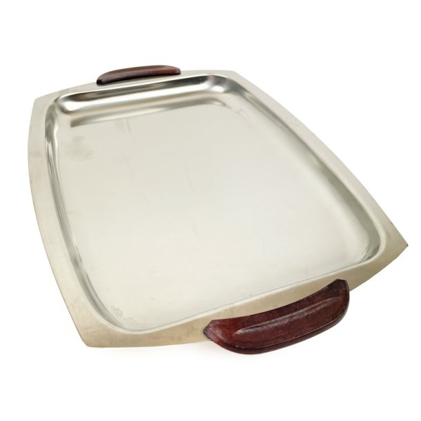 Vintage serveringsfad med h�ndtag