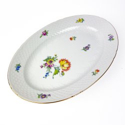 Saksisk Blomst fad B&G No.16