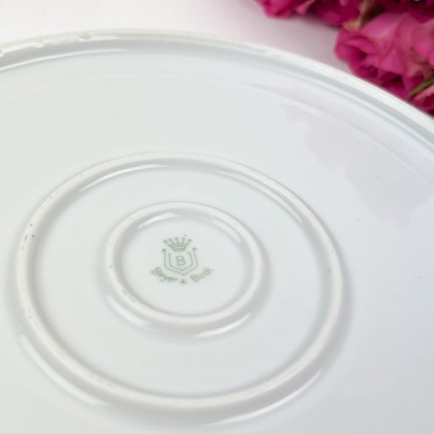 Sm�blomstret Bayer &amp; Bock lagkagefad
