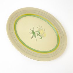 Ovales Vintage-Servierplatte von Sunbuff 