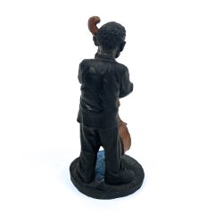 Jazz vintage figur kontrabas