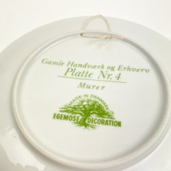 Retro Egemose farsdagsplatte 1975 � murer
