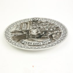Retro Egemose farsdagsplatte 1977 � pottemager