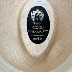 Beige vintage fedora hat str. M